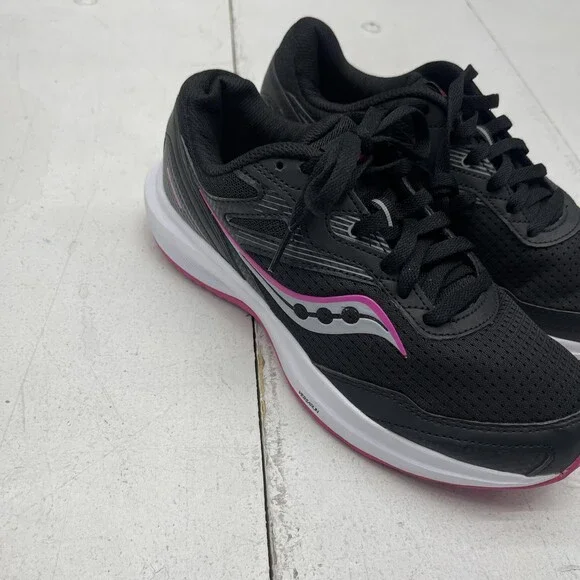 Saucony Running Shoes Womens Size 8.5 Black Pink VERSARUN Cushion Athletic - Picture 2 of 10